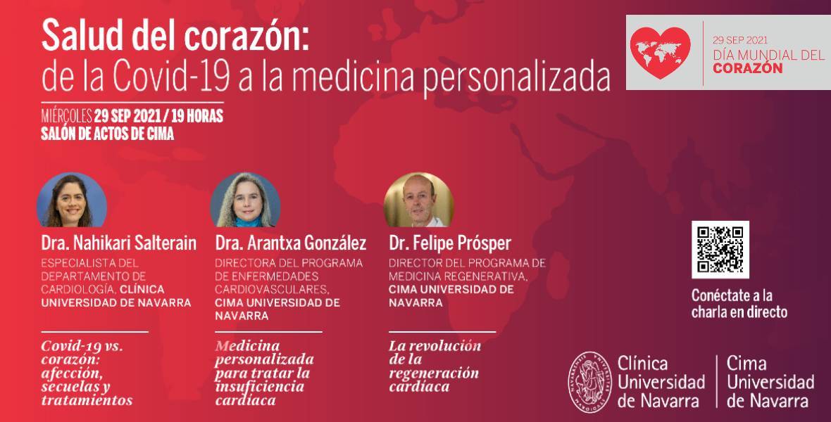 Imagen del evento por el Día Mundial del corazón 2021: Salud del corazón