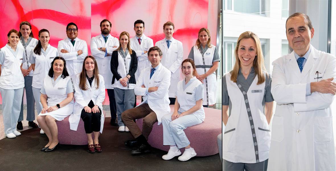 Area-Medicina-Vascular Imagen del equipo del Área de Medicina Vascular de la Clínica Universidad de Navarra.