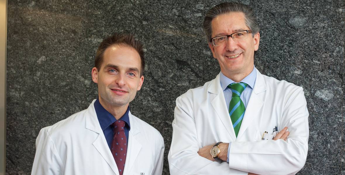 dres-paiva-san-miguel-estudio-citometria-mieloma Imagen de los Dres. Bruno Paiva y Jesús San Miguel, de la Clínica Universidad de Navarra, que lideran un estudio multicéntrico en mieloma múltiple.