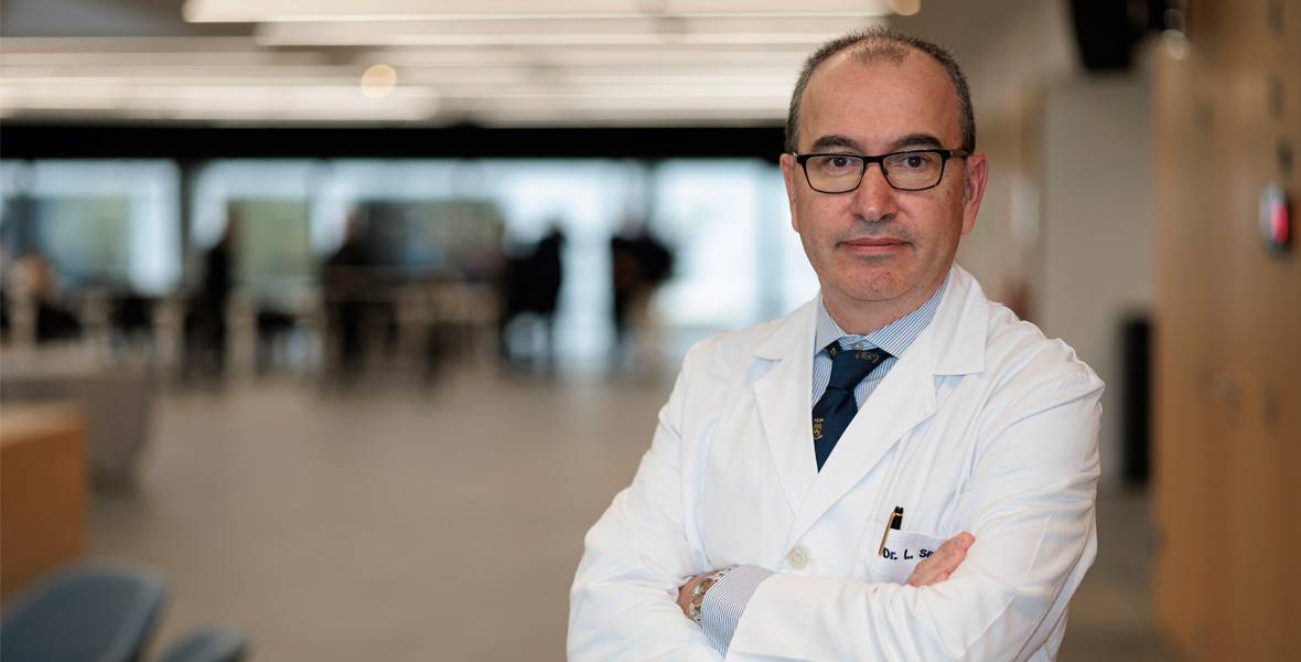 Imagen del Dr. Luis Seijo, director de Neumología de la Clínica Universidad de Navarra y coordinador del proyecto CASSANDRA.