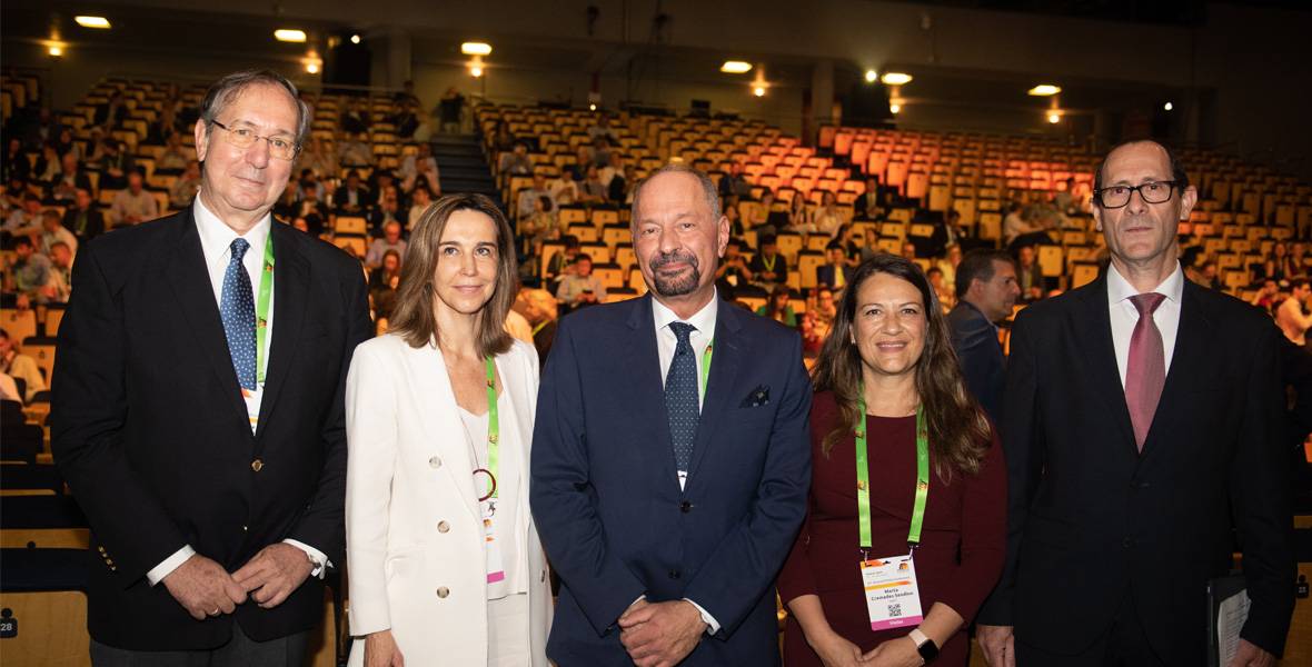 Imagen de la inauguración del PTCOG, en el que la Clínica Universidad de Navarra es coorganizador local. 