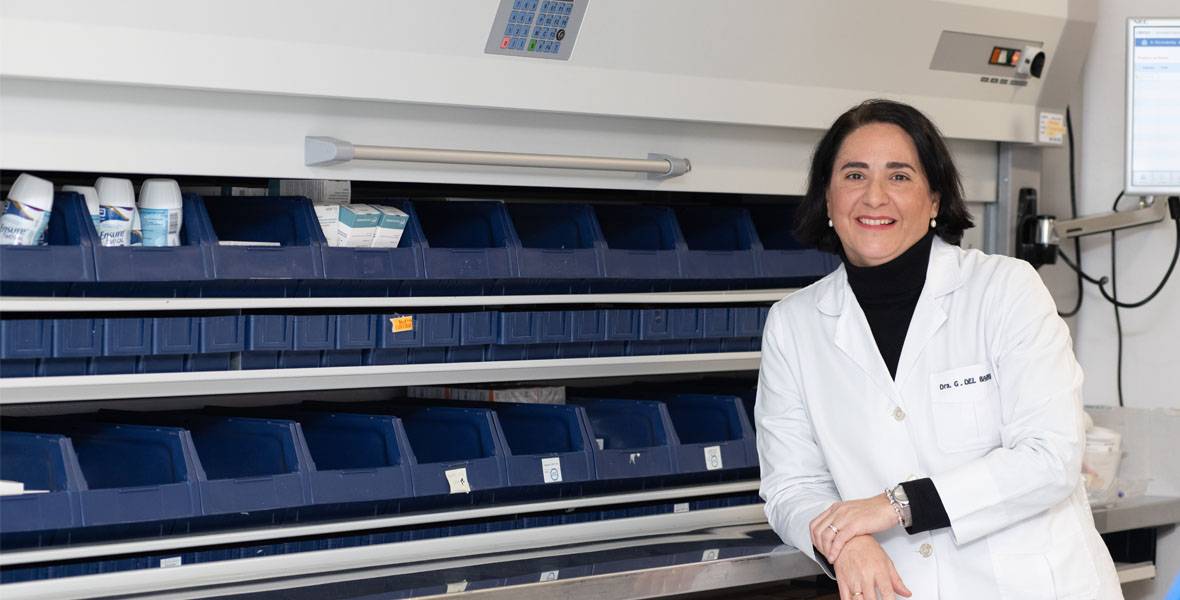 Imagen de la Dra. Marian García del Barrio, responsable del Servicio de Farmacia de la Clínica Universidad de Navarra en Madrid.