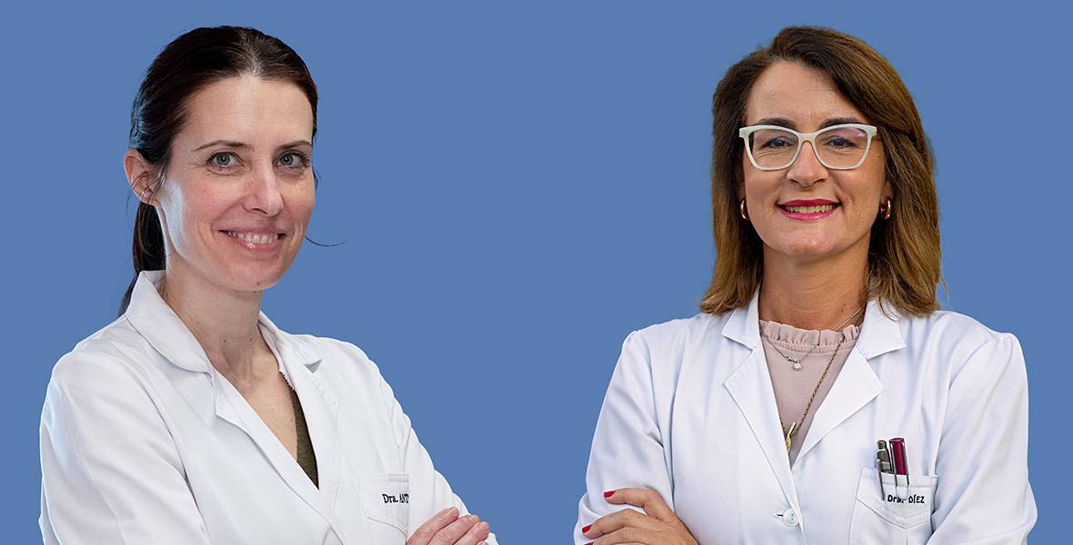 Dra. Sara Antón y Azucena Díez. Psiquiatras de la Clínica Universidad de Navarra Imágenes de la Dra. Sara Antón y Azucena Díez. Psiquiatras de la Clínica Universidad de Navarra