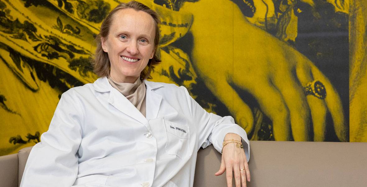 Imagen de la Dra. Teresa Perucho, genetista de la Clínica Universidad de Navarra. 