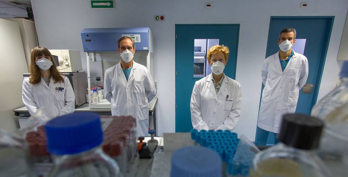 equipo-investigador-obesidad-covid Imagen del equipo investigador de la Clínica Universidad de Navarra en el estudio de obesidad e hígado graso en relación al COVID-19.