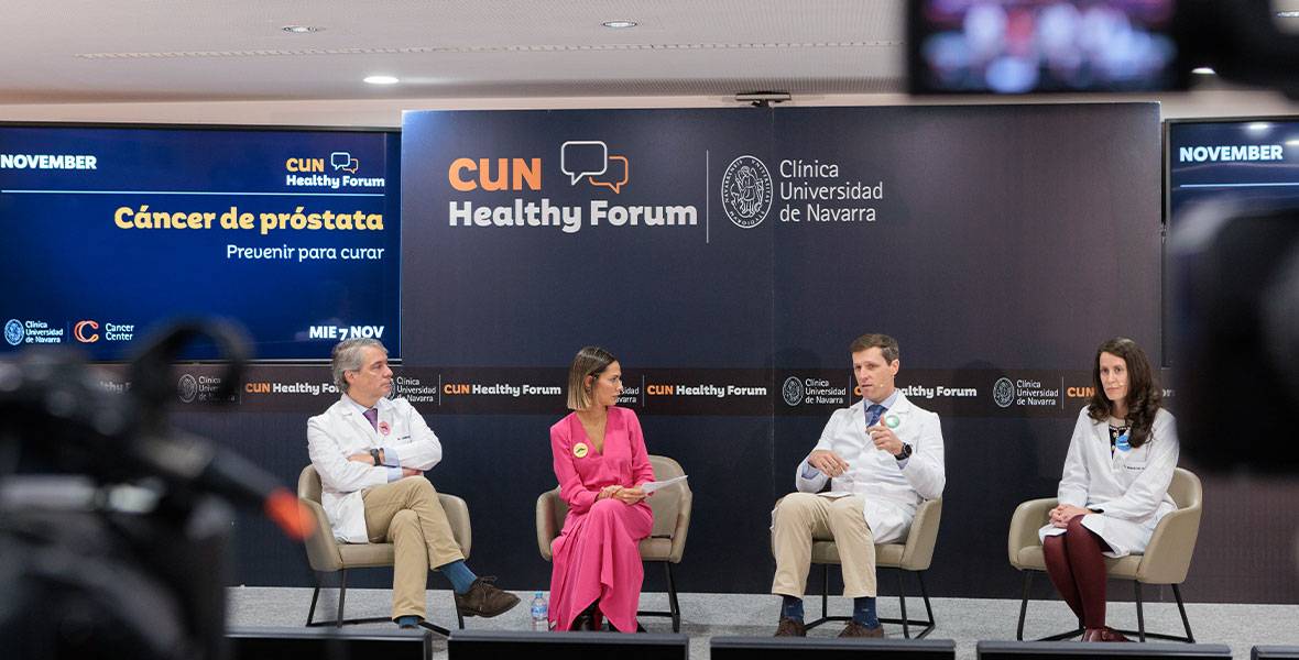 El diagnóstico preciso y un tratamiento precoz, fundamentales para afrontar un cáncer de próstata Img del healty forum en torno al cáncer de próstata celebrado en Madrid