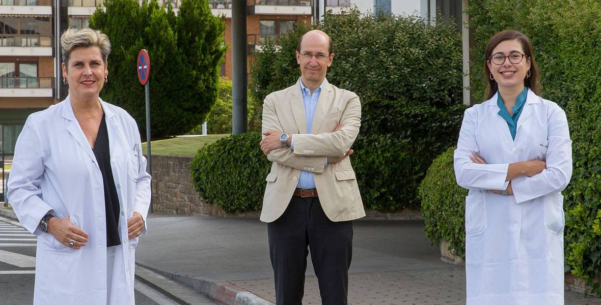 Imagen de los profesionales de la Clínica y el Cima Universidad de Navarra implicados en una investigación genética en osteosarcoma.