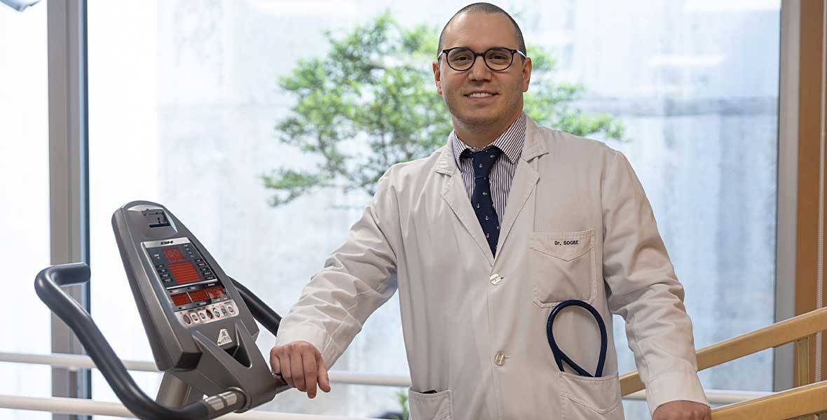 El Dr. Miguel Sogbe, de la Unidad de Hepatología de la Clínica Img del Dr. Miguel Sogbe, de la Unidad de Hepatología de la Clínica, para ilustrar una noticia sobre ejercicio y fibrosis hepática