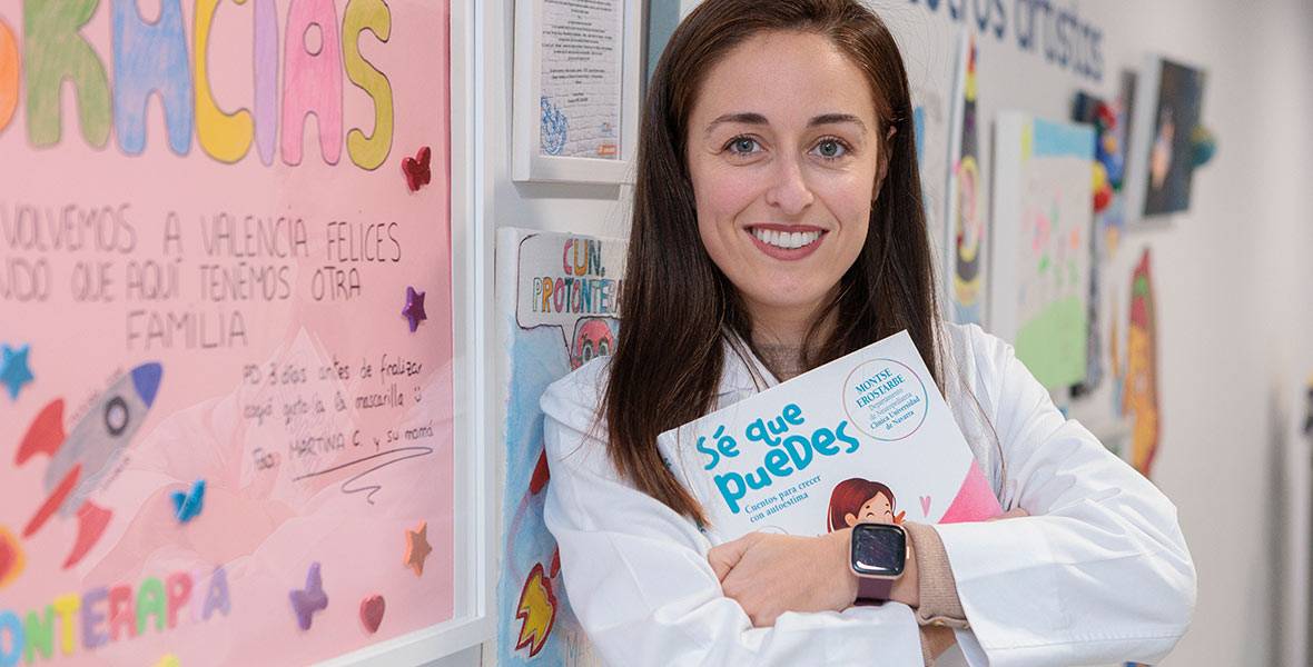 Montse Erostarbe. Libro Sé que puedes. Clínica Universidad de Navarra