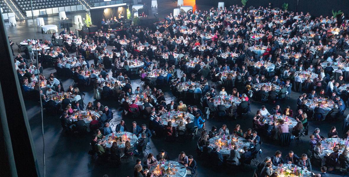 Gala de Niños Contra el Cancer en el Navarra Arena Imagen de la gala de niños contra el cáncer en el navarra arena<br/>
