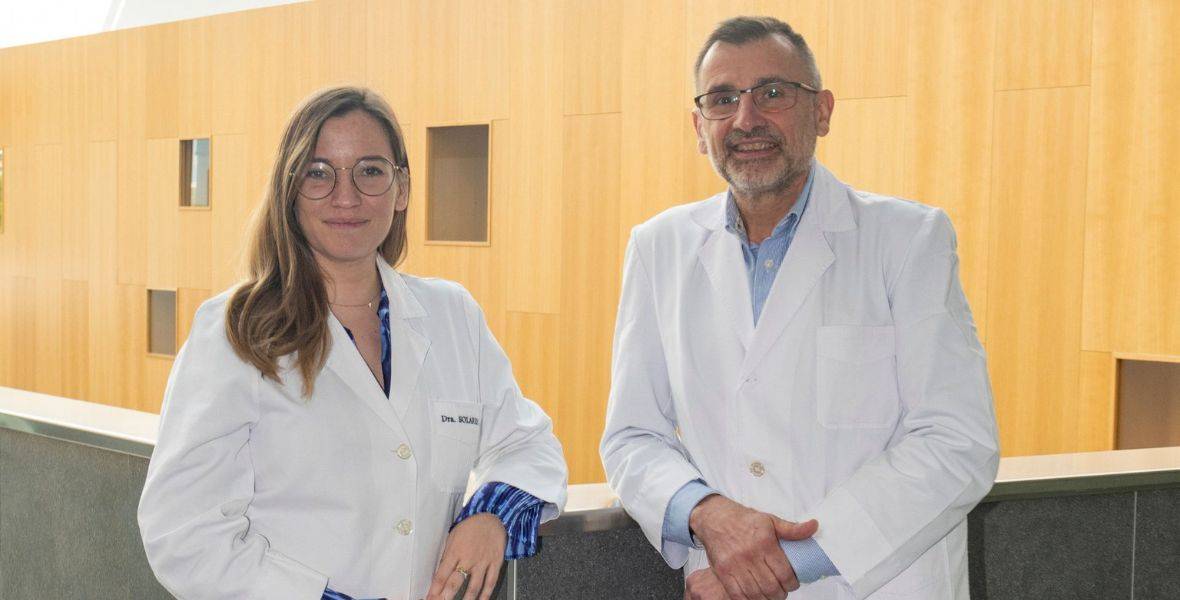 Dres. Antonio Fontanellas e Isabel Solares Imagen de los Dres. Antonio Fontanellas e Isabel Solares, de la Clínica Universidad de Navarra, que tratan la porfiria.