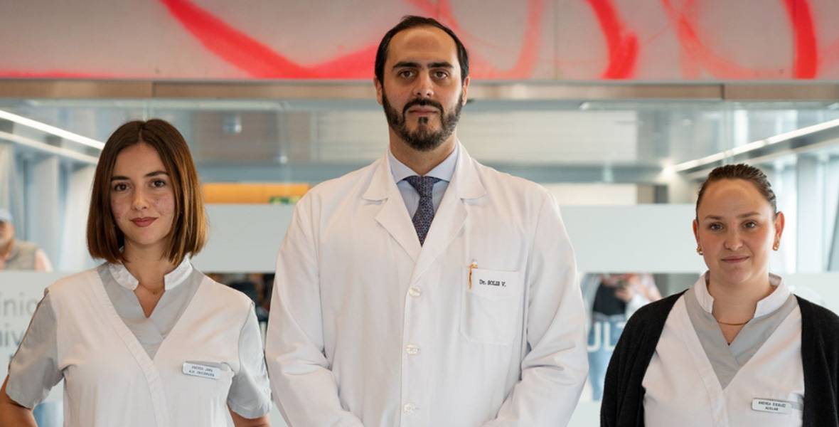 Profesionales Unidad de Geriatría Imagen del equipo de profesionales de la Unidad de Geriatría de la Clínica Universidad de Navarra