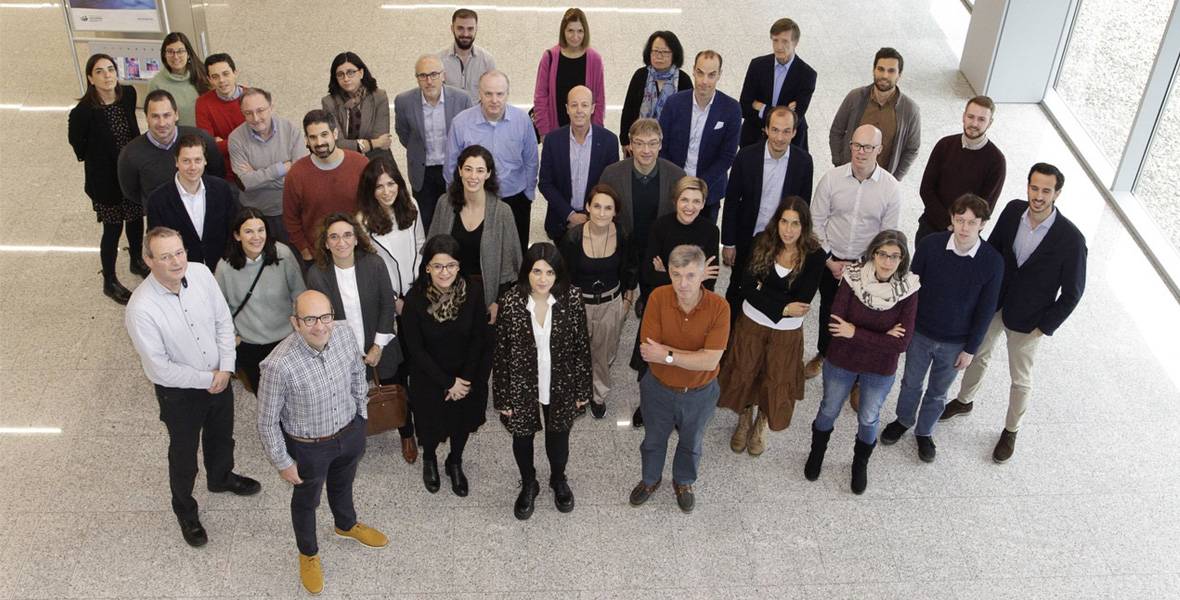 integrantes-proyecto-brave Imagen de los integrantes del proyecto BRAV3 en la Clínica Universidad de Navarra.