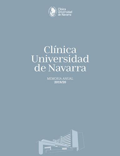 Portada Memoria Clínica Universidad de Navarra 2019-20