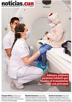 Imagen de la portada de la revista NoticiasCUN 113. Actualidad. Clínica Universidad de Navarra