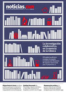 Imagen de la portada de la revista NoticiasCUN 115. Actualidad. Clínica Universidad de Navarra