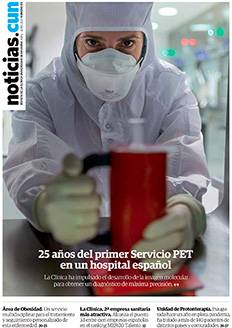 Imagen de la portada de la revista NoticiasCUN 116. Actualidad. Clínica Universidad de Navarra