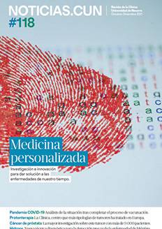 Portada de la revista NoticiasCUN nº 118. Clínica Universidad de Navarra