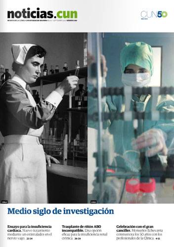 Imagen de la portada de la revista nº 81 NoticiasCUN de la Clínica Universidad de Navarra 