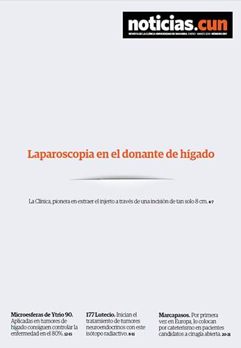 Imagen de la portada de la revista nº 87 NoticiasCUN de la Clínica Universidad de Navarra 