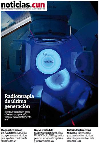 Imagen de la portada de la revista nº 88 NoticiasCUN de la Clínica Universidad de Navarra 