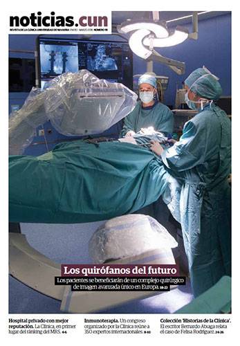 Imagen de la portada de la revista nº 95 NoticiasCUN de la Clínica Universidad de Navarra