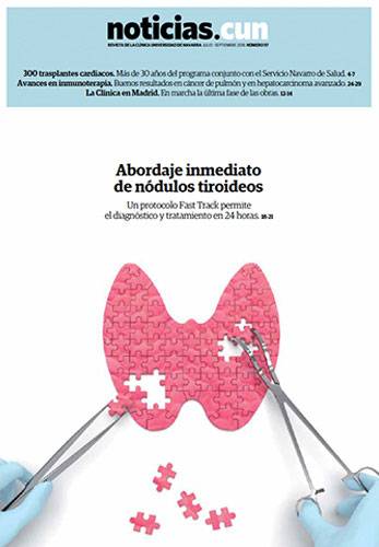 Imagen de la portada de la revista nº 97 NoticiasCUN de la Clínica Universidad de Navarra