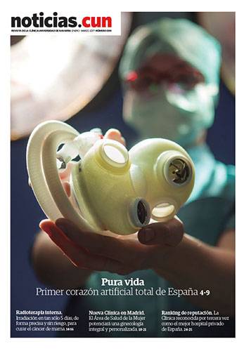 Imagen de la portada de la revista nº 99 NoticiasCUN de la Clínica Universidad de Navarra