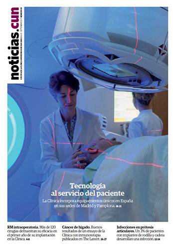Imagen de la portada de la revista nº 101 NoticiasCUN de la Clínica Universidad de Navarra