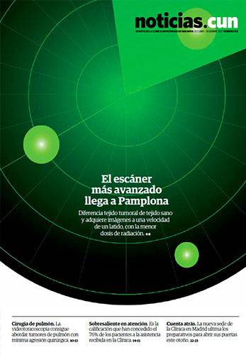 Imagen de la portada de la revista nº 102 NoticiasCUN de la Clínica Universidad de Navarra
