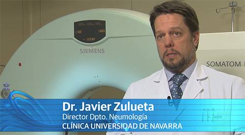 <p>El TAC de baja dosis de radiación (escáner) detecta el cáncer de pulmón en estadio 1 en el 85% de los casos  según un estudio internacional, en el que participa la Clínica Universidad de Navarra, que aconseja la realización de la prueba anualmente.</p>
