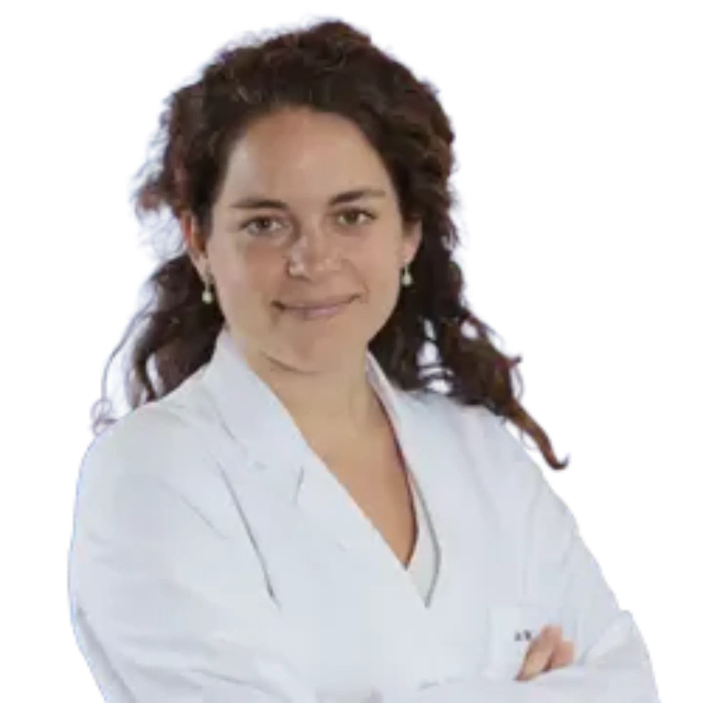 Imagen silueteada de una doctora de la Clínica Universidad de Navarra.