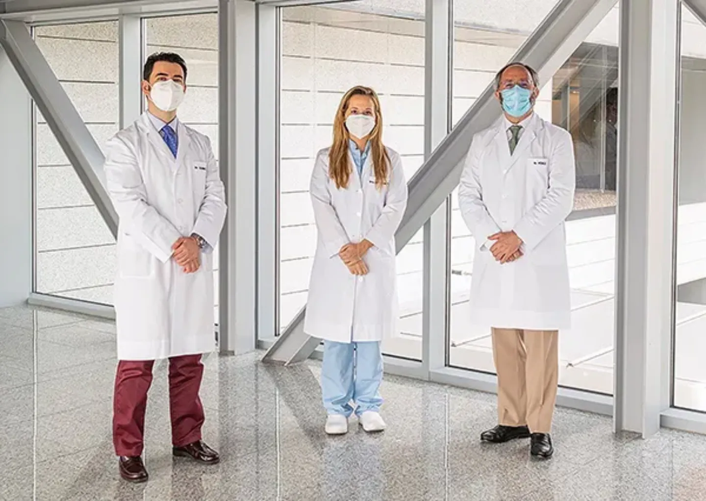 Profesionales Madrid estudio enfermedad de Meniere. Clínica Universidad de Navarra Imagen de profesionales de la sede de Madrid que han participado en el estudio de diagnóstico precoz de la enfermedad de Menière. Clínica Universidad de Navarra