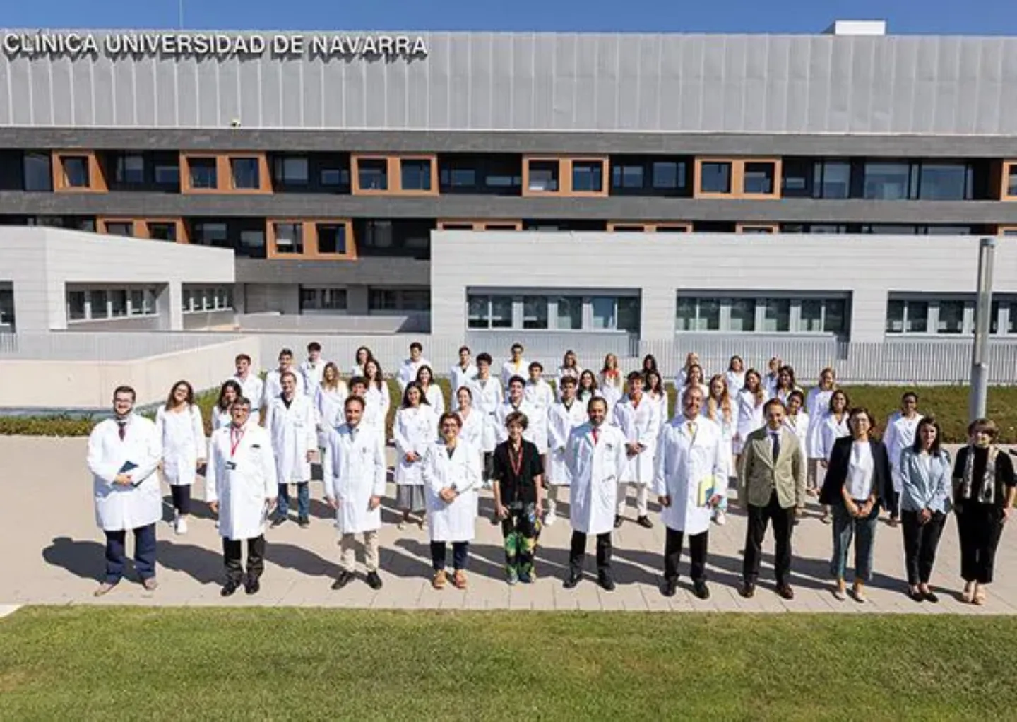 Estudiantes de Medicina en la sede de Madrid Imagen de estudiantes de Medicina en la sede de Madrid de la Clínica Universidad de Navarra.