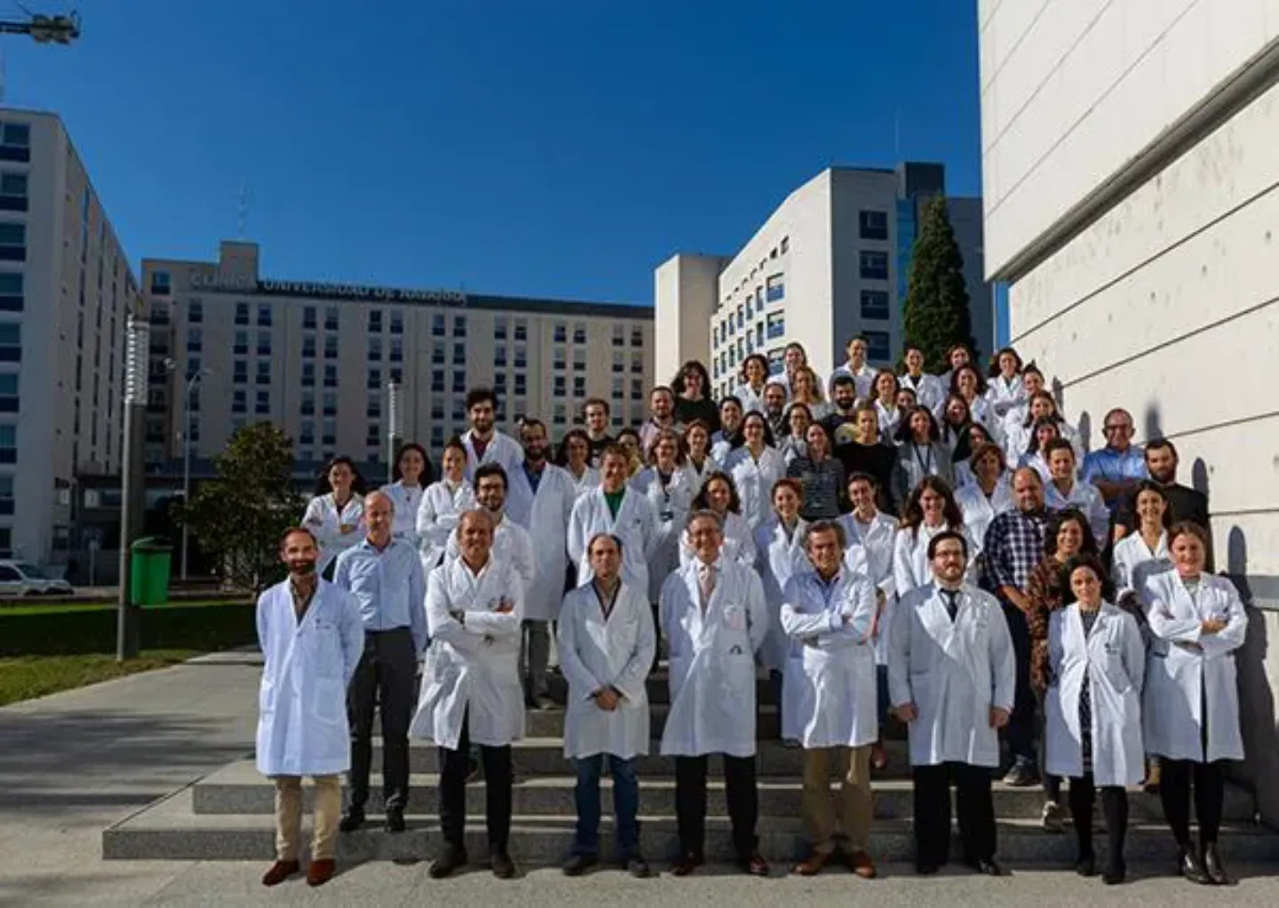 Grupo investigador de Mieloma Múltiple. Clínica Universidad de Navarra Imagen del grupo investigador sobre mieloma múltiple de la Clínica y Cima Universidad de Navarra