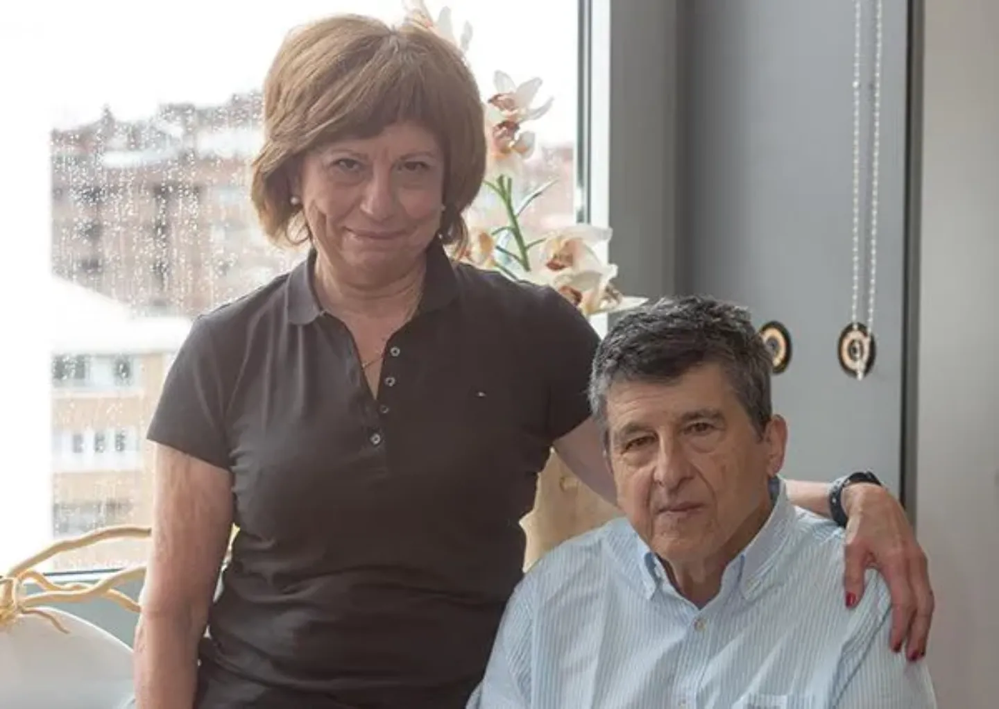 Luis Colomer y esposa. Clínica Universidad de Navarra Imagen de Luis Colomer y su esposa, paciente de la Clínica Universidad de Navarra
