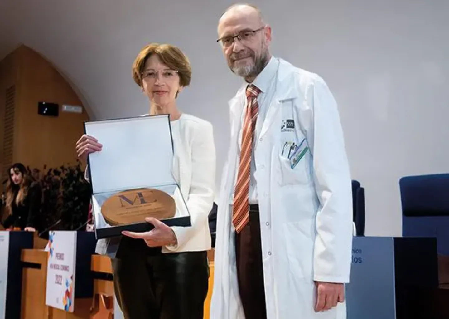 Recogida Premios New Medical Economics. CUN Imagen de la recogida de los Premios New Medical Economics. Clínica Universidad de Navarra