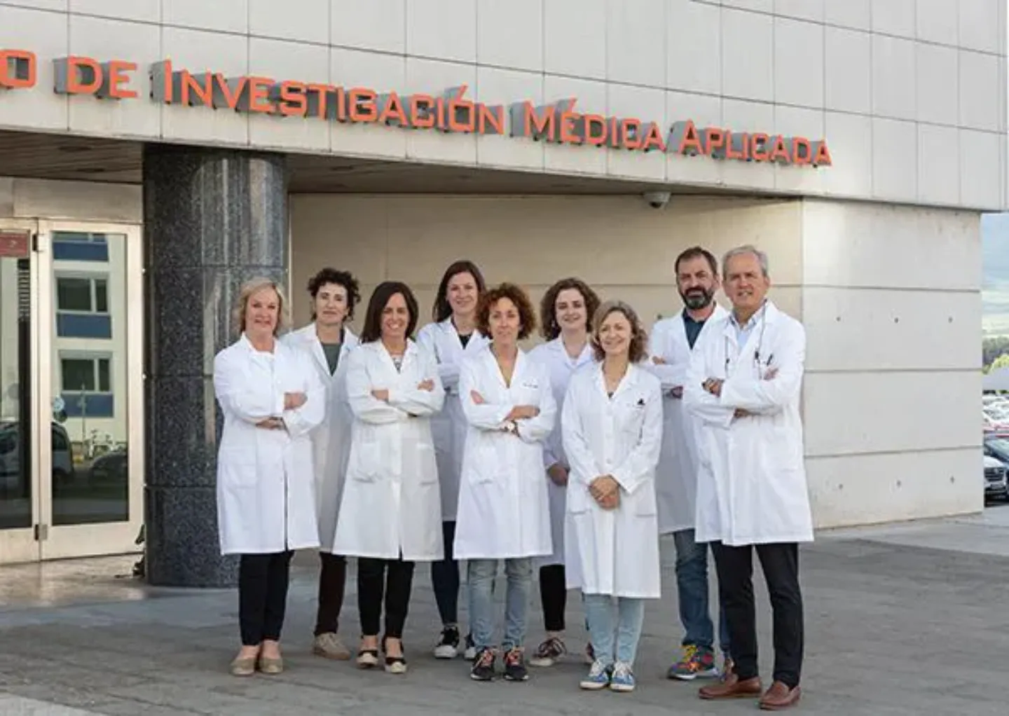 Grupo de investigadores del Cima Universidad de Navarra Imagen del grupo de investigadores sobre el Alzheimer. Cima y Clínica Universidad de Navarra
