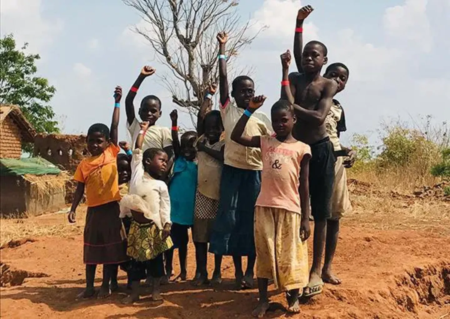 Niños de África. Clínica Universidad de Navarra Imagen de un grupo de niños africanos. Clínica Universidad de Navarra