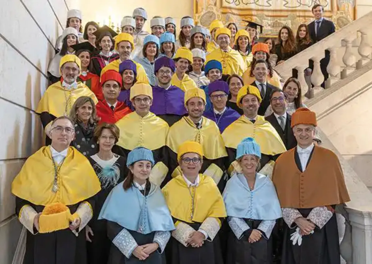 Apertura curso Facultad de Medicina 2024-25 Imagen del claustro de profesores en la apertura del curso 2024-25 de la Facultad de Medicina de la Universidad de Navarra.