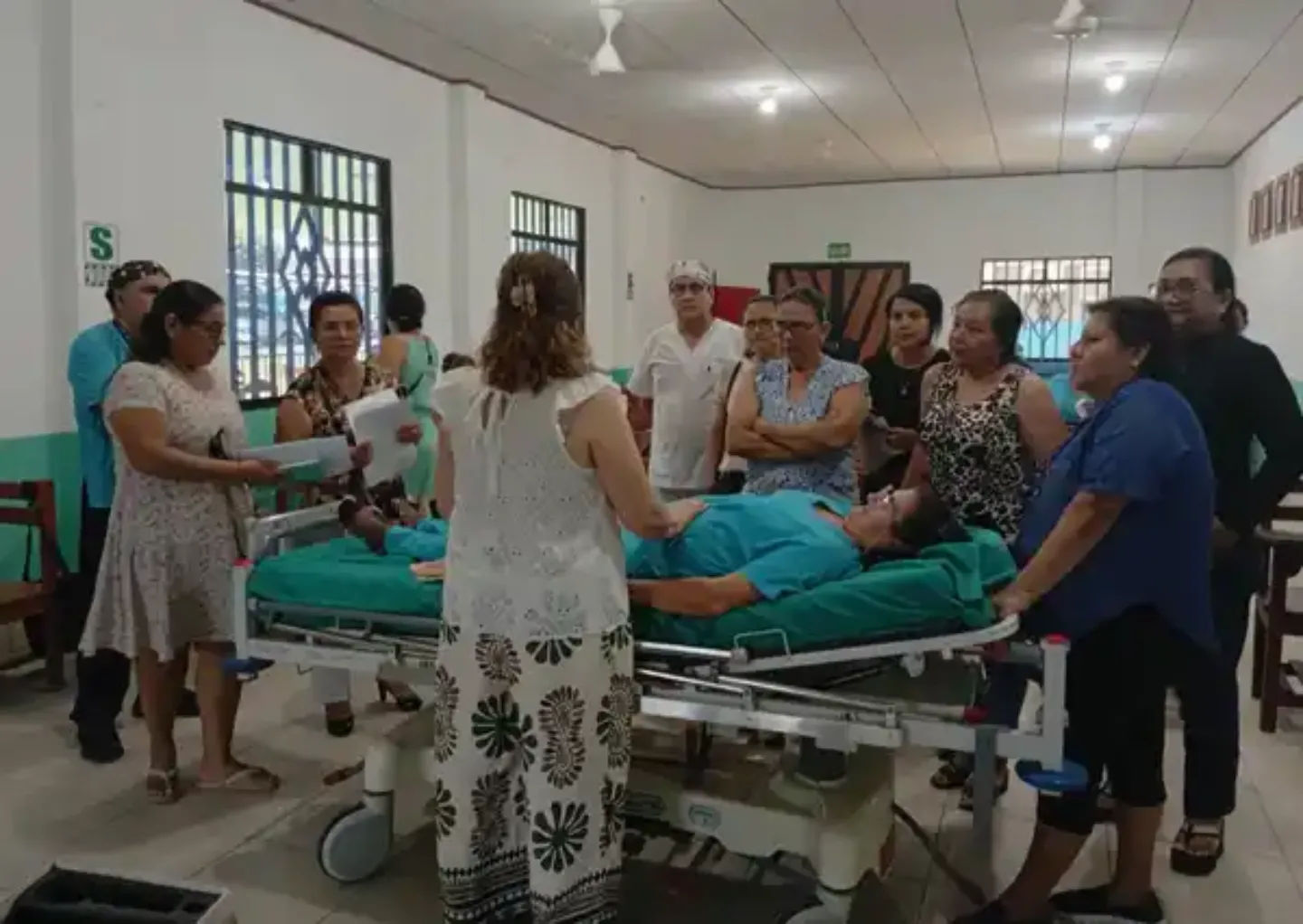Batas en verano. Proyecto Iquitos Imagen del proyecto Iquitos de voluntariado de profesionales de la Clínica Universidad de Navarra.