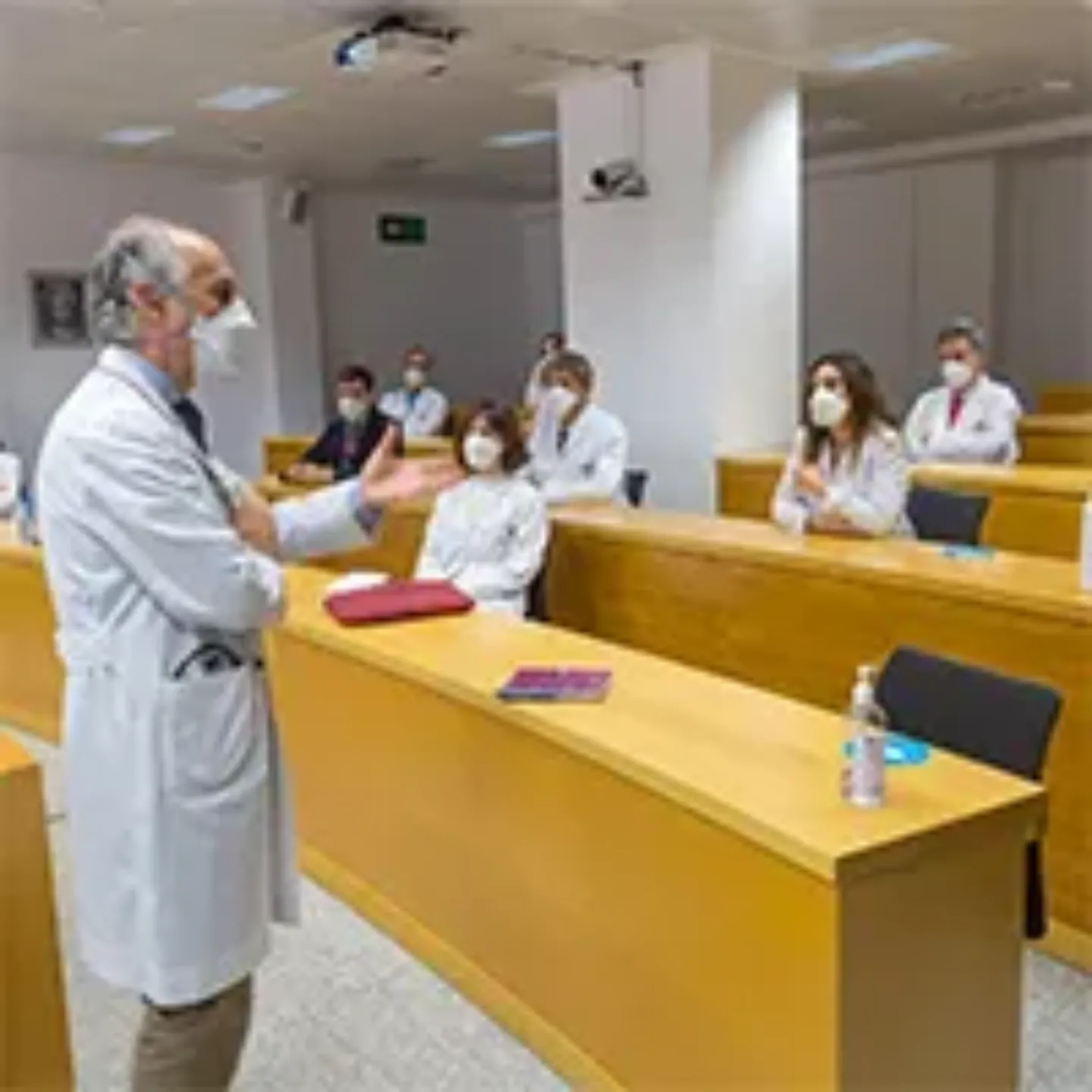 Imagen de la jornada de investigación para residentes. Clínica Universidad de Navarra