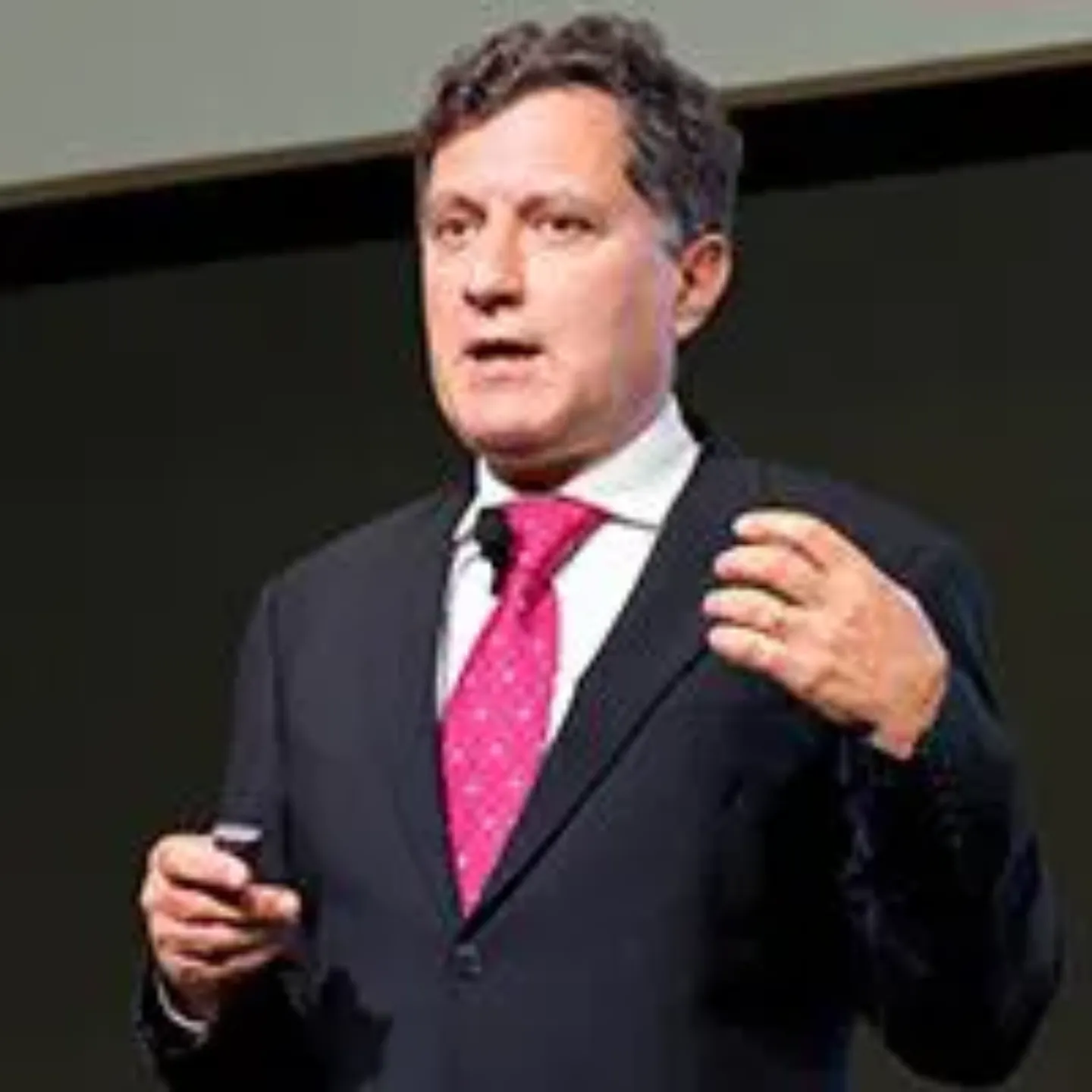 Imagen del Dr. Melero, en el simposio sobre Inmunoterapia. CUN