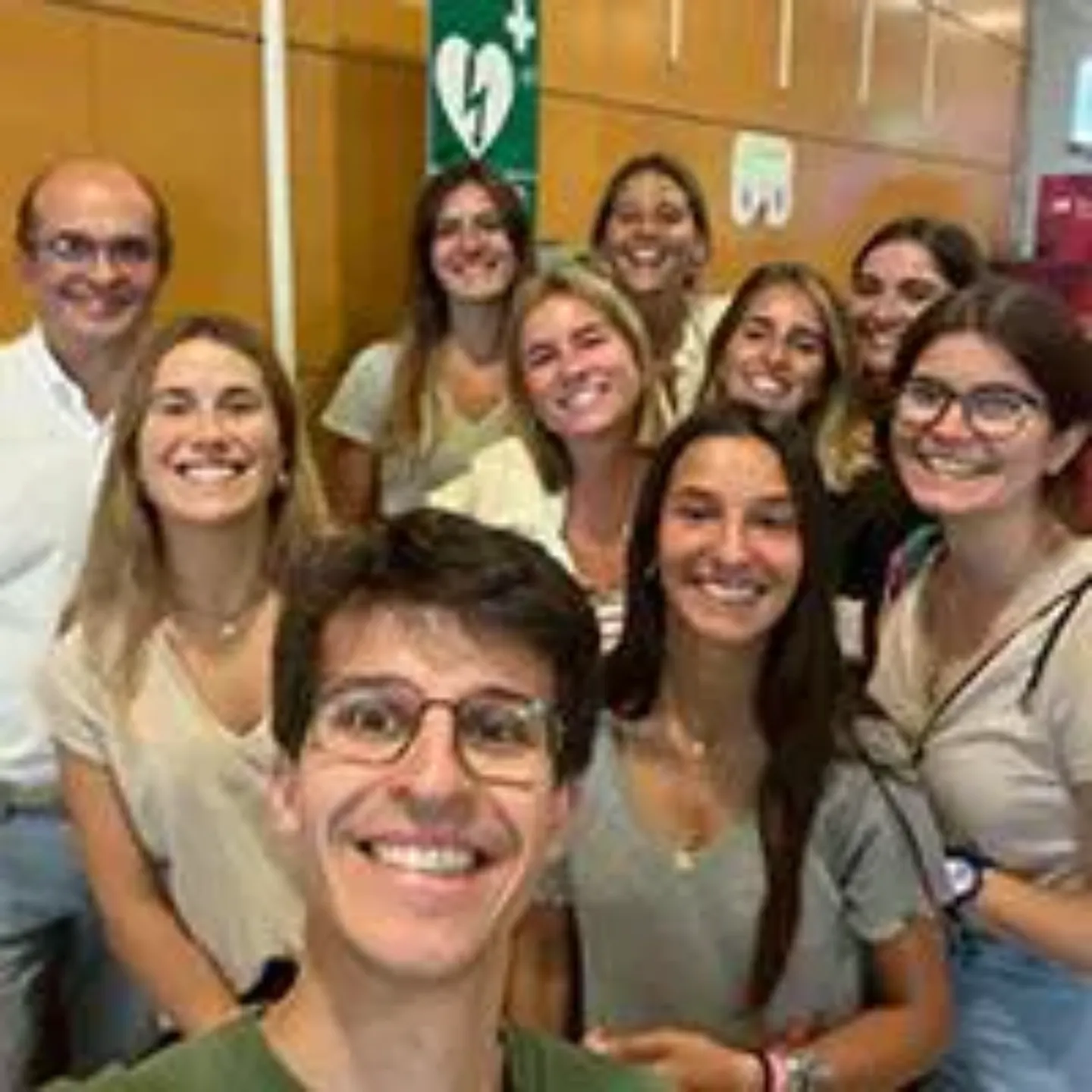 Imagen participantes del proyecto en el Congo, prevención del cáncer de cérvix en Monkole. CUN