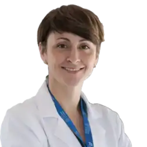 Imagen de la silueta de la Dra. Nerea Carrasco, especialista del Servicio de Enfermedades Infecciosas de la Clínica Universidad de Navarra.