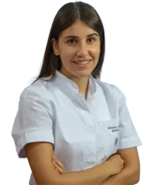 Silueta Ainhoa Garde (nutricionista) Silueta de Ainhoa Garde, nutricionista de la Clínica Universidad de Navarra