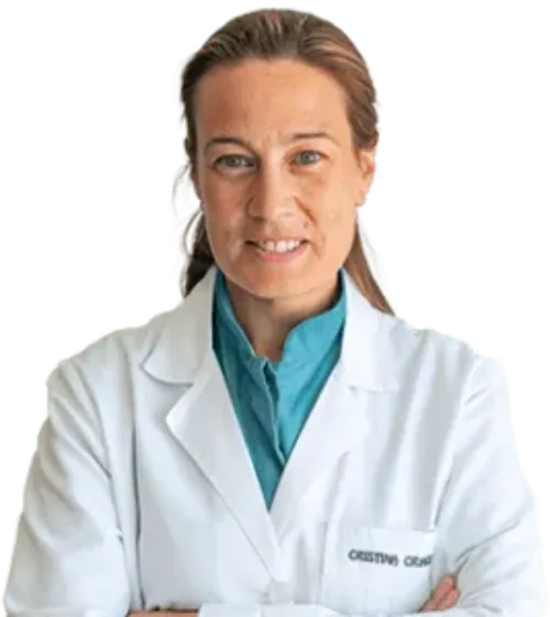 Cristina Criado. Enfermera. Clínica Universidad de Navarra Imagen silueteada de Cristina Criado, enfermera supervisora del Área Quirúrgica de la Clínica Universidad de Navarra en Madrid.