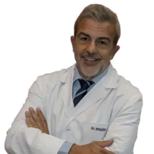 Imagen silueteada del Dr. César Rincón