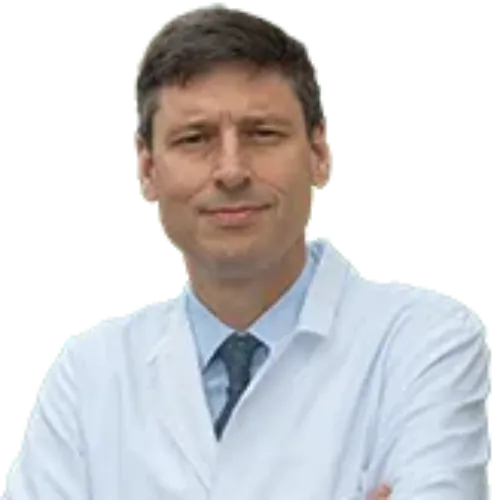 Dr. Antonio González. Oncología. CUN Imagen silueteada del Dr. Antonio González, director de Oncología Médica de la Clínica Universidad de Navarra