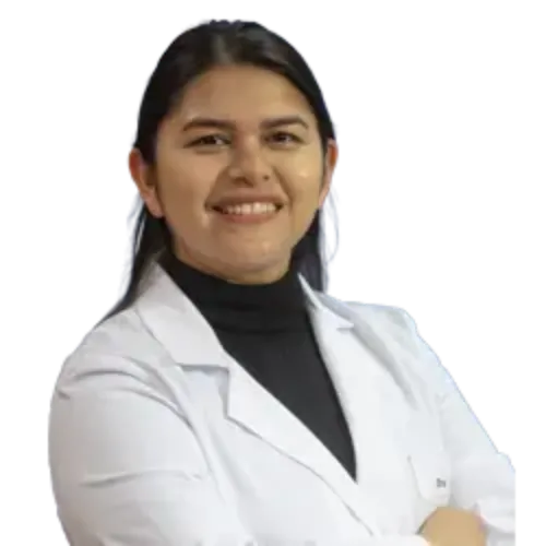 Imagen silueteada de Carolina Castro, residente MIR de Anatomía Patológica.